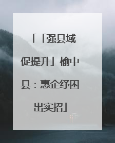 「强县域 促提升」榆中县：惠企纾困出实招
