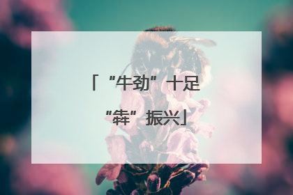 “牛劲”十足“犇”振兴