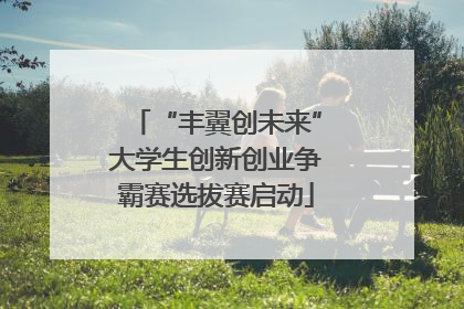 “丰翼创未来”大学生创新创业争霸赛选拔赛启动