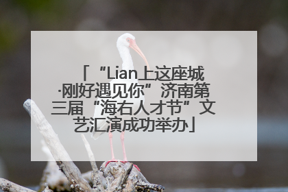 “Lian上这座城·刚好遇见你”济南第三届“海右人才节”文艺汇演成功举办