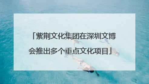 紫荆文化集团在深圳文博会推出多个重点文化项目