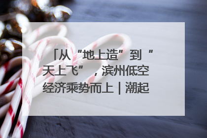 从“地上造”到“天上飞”，滨州低空经济乘势而上｜潮起渤海・网聚黄蓝