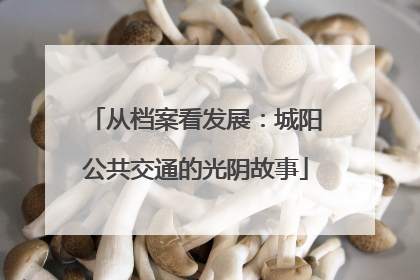 从档案看发展：城阳公共交通的光阴故事