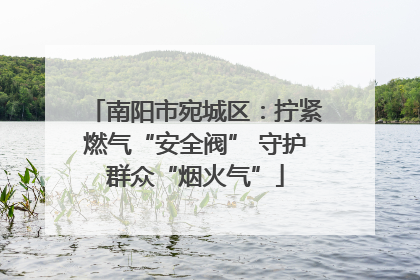 南阳市宛城区：拧紧燃气“安全阀” 守护群众“烟火气”