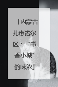 内蒙古扎赉诺尔区：“书香小城”韵味浓