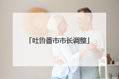 吐鲁番市市长调整