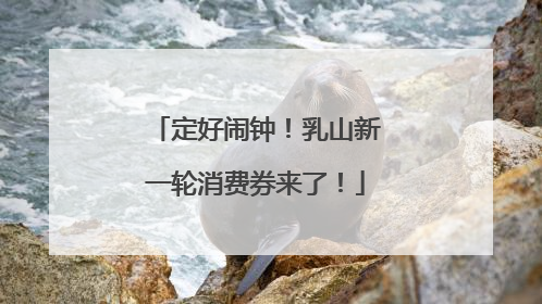 定好闹钟！乳山新一轮消费券来了！