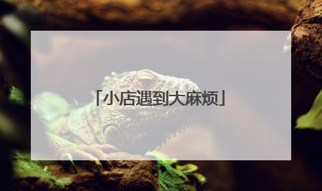 小店遇到大麻烦