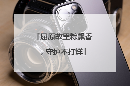 屈原故里粽飘香，守护不打烊