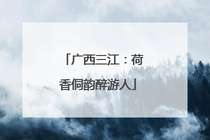 广西三江：荷香侗韵醉游人