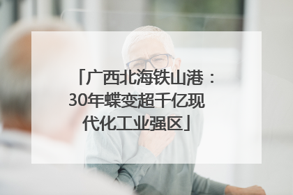 广西北海铁山港：30年蝶变超千亿现代化工业强区