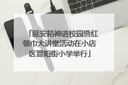 延安精神进校园暨红领巾大讲堂活动在小店区晋阳街小学举行