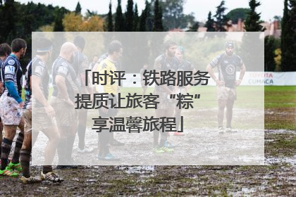 时评：铁路服务提质让旅客“粽”享温馨旅程