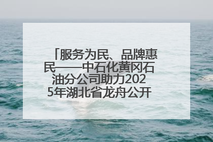 服务为民、品牌惠民——中石化黄冈石油分公司助力2025年湖北省龙舟公开赛（黄冈站）