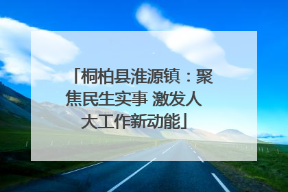 桐柏县淮源镇：聚焦民生实事 激发人大工作新动能