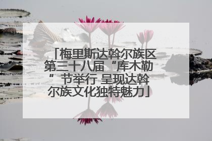 梅里斯达斡尔族区第三十八届“库木勒”节举行 呈现达斡尔族文化独特魅力