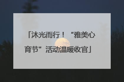 沐光而行！“雅美心育节”活动温暖收官
