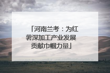 河南兰考：为红薯深加工产业发展贡献巾帼力量