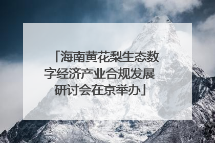 海南黄花梨生态数字经济产业合规发展研讨会在京举办
