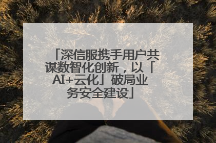 深信服携手用户共谋数智化创新，以「AI+云化」破局业务安全建设